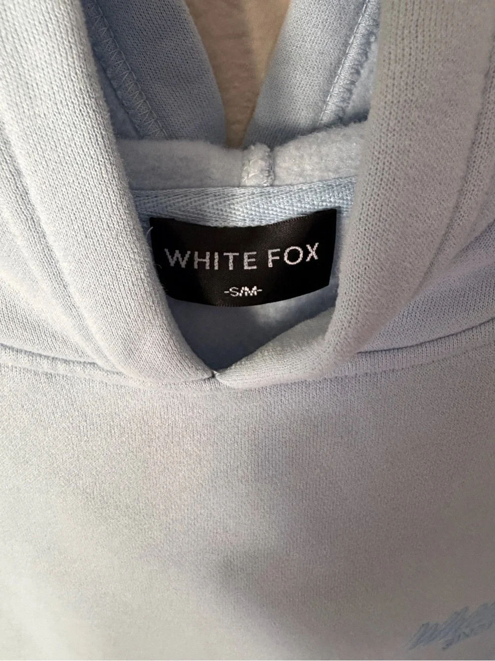 White Fox Boutique Light Blue Pullover Hoodie